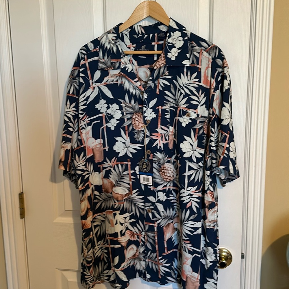 Caribbean Joe island supply company size extra large button-down